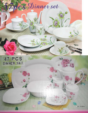 47PCS DINNER SET