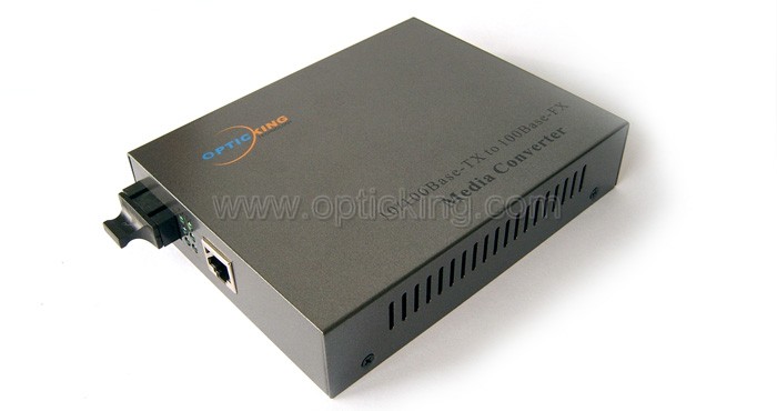 10/100/1000M fiber media converter