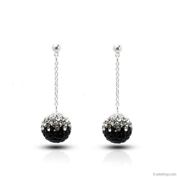 Shamballa earring