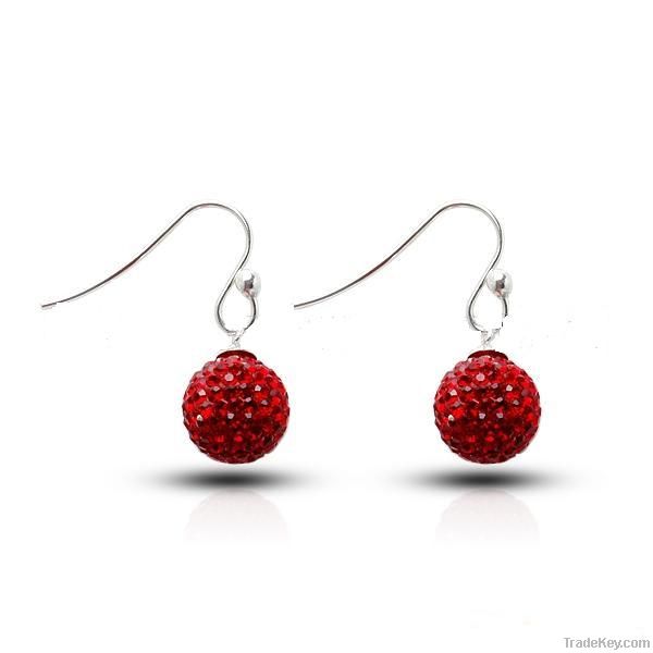 Shamballa earring