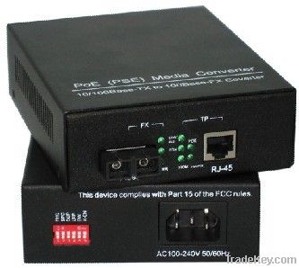 10/100M PoE(PSE) Media Converter