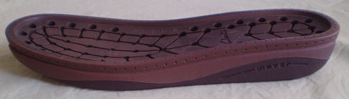 dual-density PU midsole/footbed