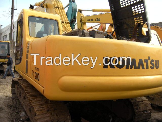 used komatsu PC200-6 excavator 