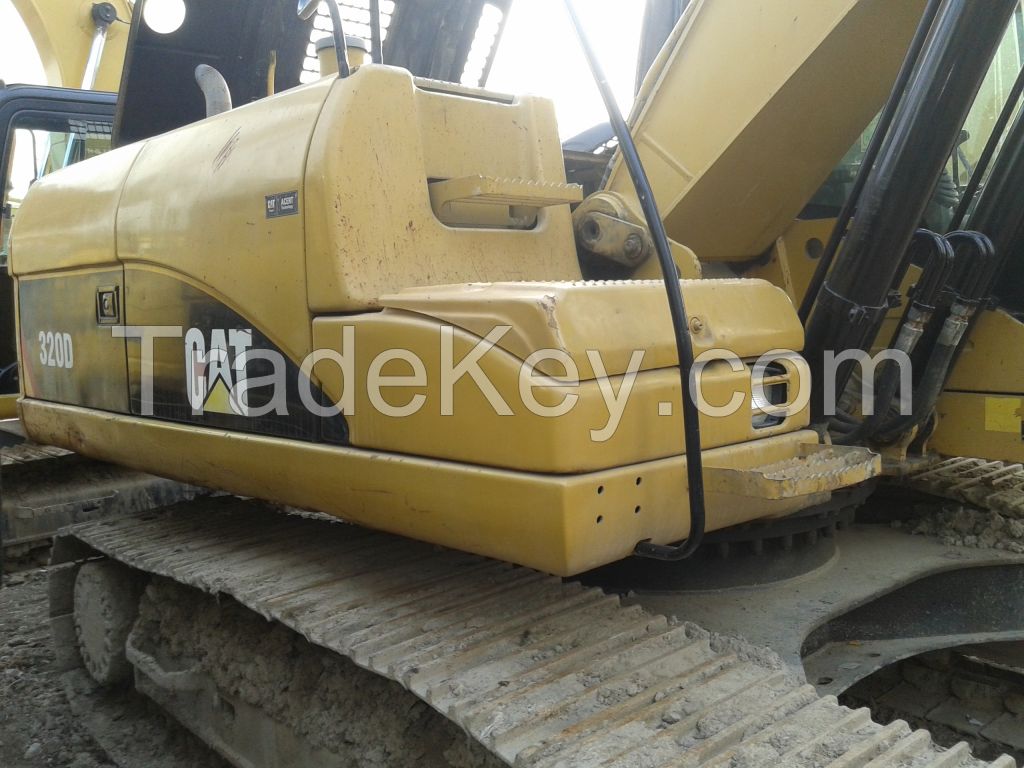 used caterpillar 320D excavator 