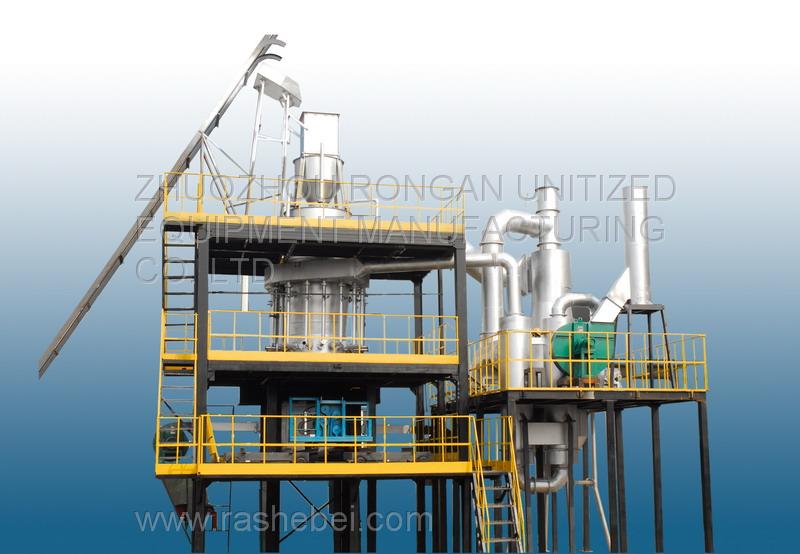 Rock wool production line