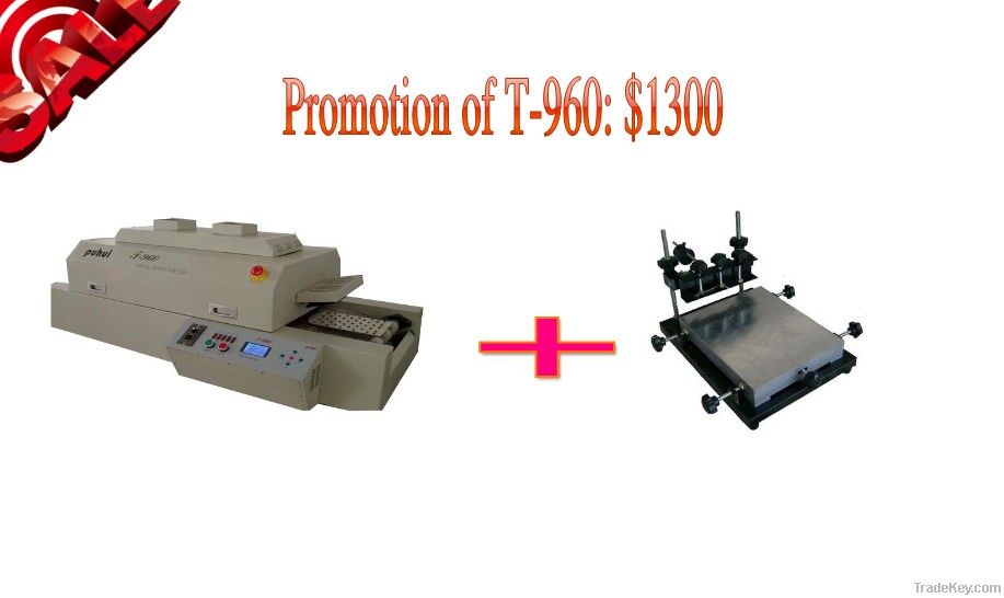 T-960 LED New Light Source Reflow Oven