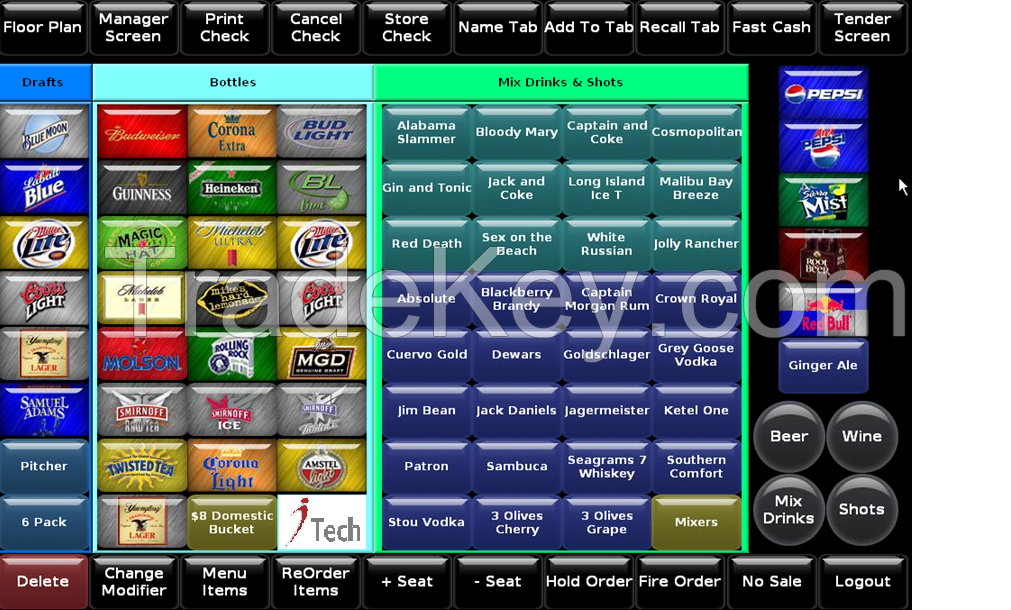 POS Inventory Software, Bar Code Scanner, Thermal Printer, Super Store Racks, Label Printing Scale