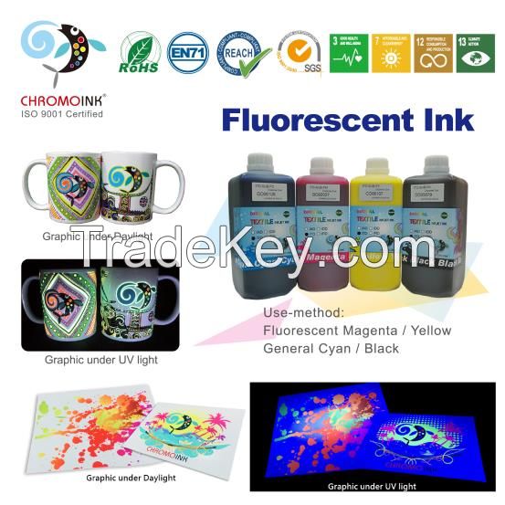 CHROMOINK Fluorescent Inkjet ink