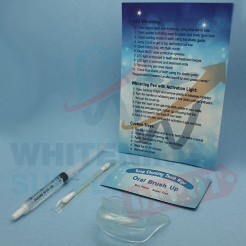 LED Tooth Whitening Kits HP & CP or Peroxide Free