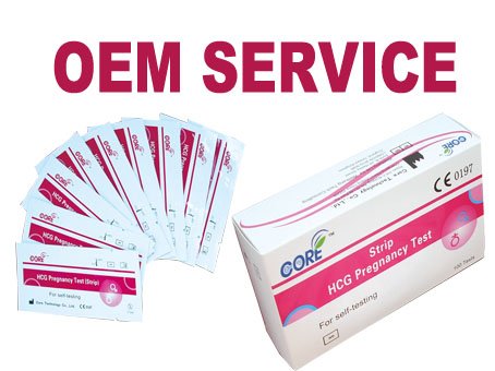 one step hcg pregnancy rapid test strip with CE mark