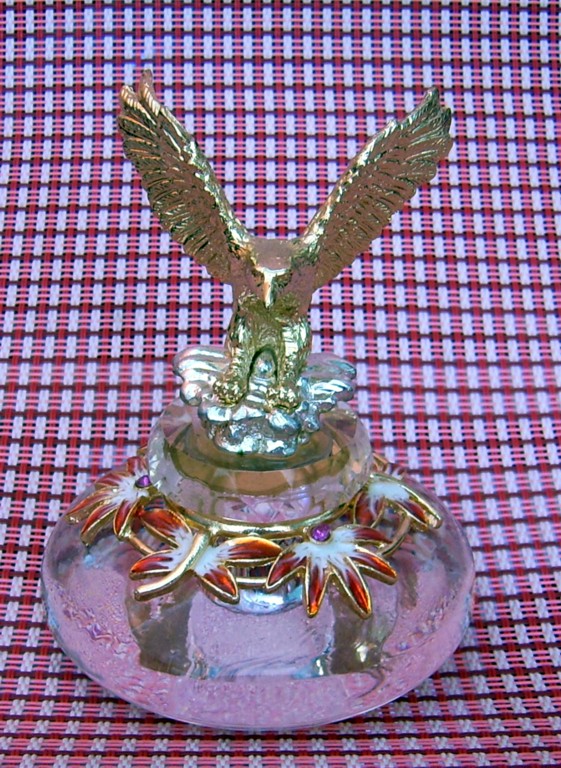 crystal perfume bottles