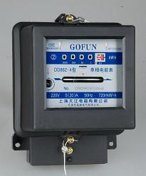 DD862 single phase mechanical energy meter