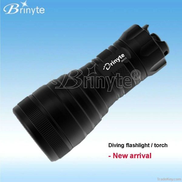 Diving flashlights