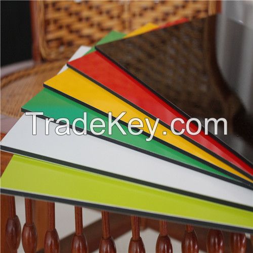 3mm aluminum composite panel pe acp /advertising board building material manufacture