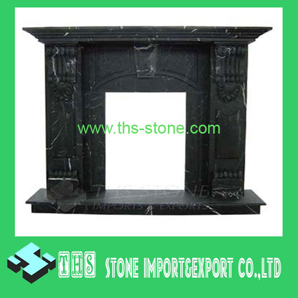 Stone Fireplace