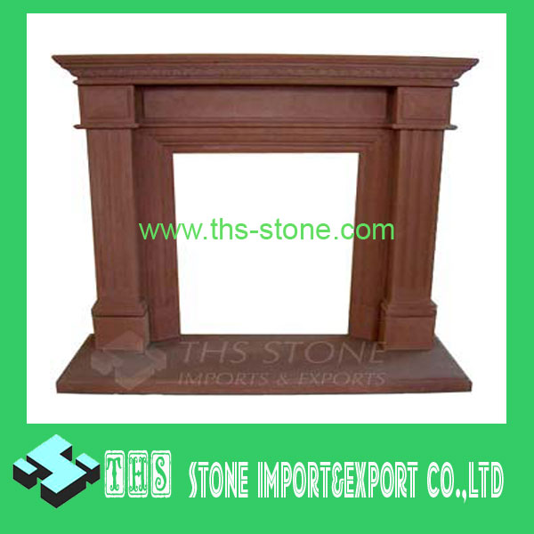 Stone Fireplace