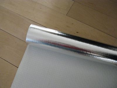 Aluminium fiberglass cloth