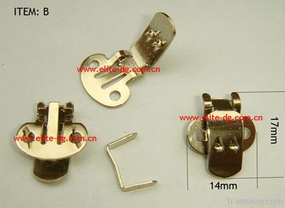 blank DIY metal clips