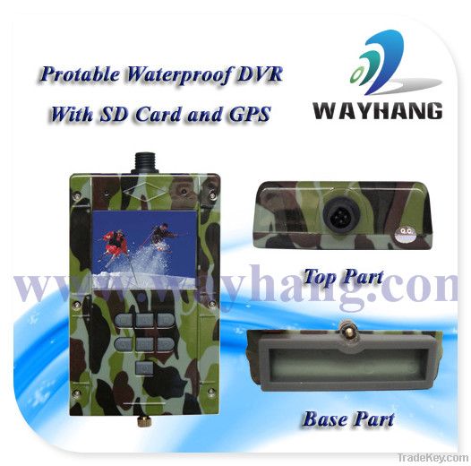 Portable GPS Waterproof Mini DVR 