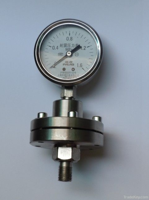 diaphragm pressure gauge