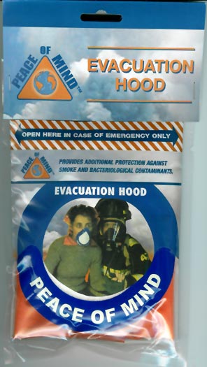 Peace Of Mind evacuation Hood