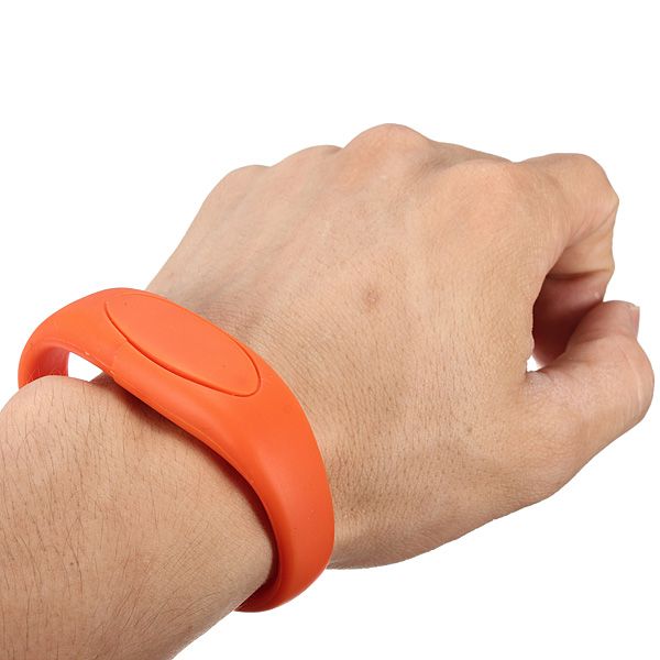 Promotional USB bracelet 128mb-32GB for Trade Show, Election 