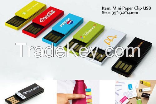 Clip USB Flash Drive 1GB ,2GB, 4GB, 8GB 