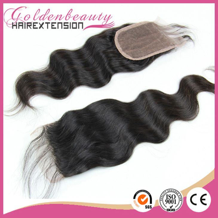 Recommended brazilian hair closure hair piece silk base closure cheap lace closure 