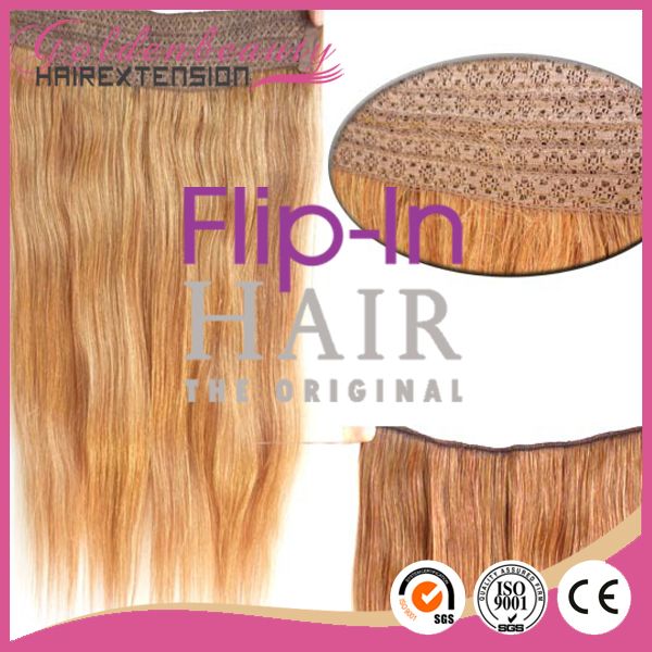 best seller good quality flip in hair extension for sale