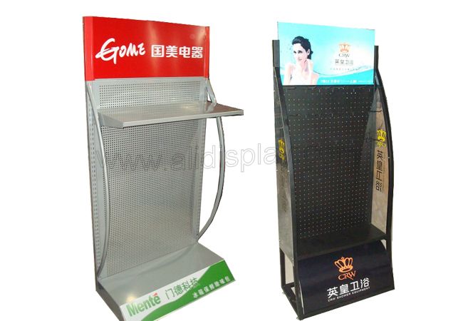 Retail floor standing displays for articles of everyday use