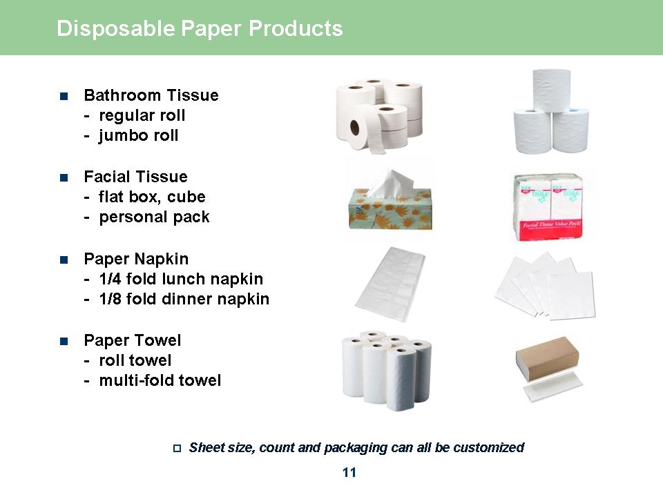 eco-friendly tree-free paper products