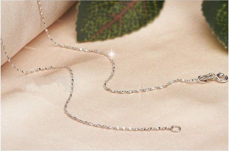 sterling silver chain, gysophila silver necklace