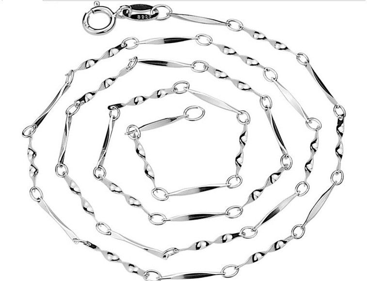 silver jewelry and 925 sterling chain