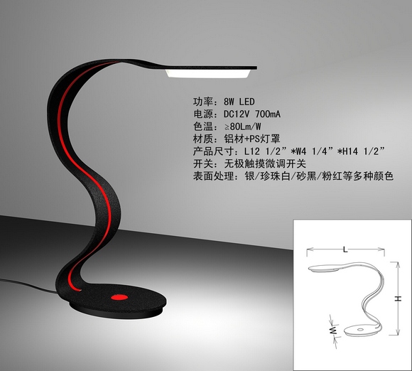 LED desk lamp (80821)