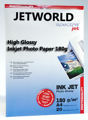 semi-glossy inkjet photo paper ( caste-coated)