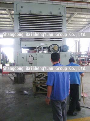 hot press machine for Plywood and decoration panel boards