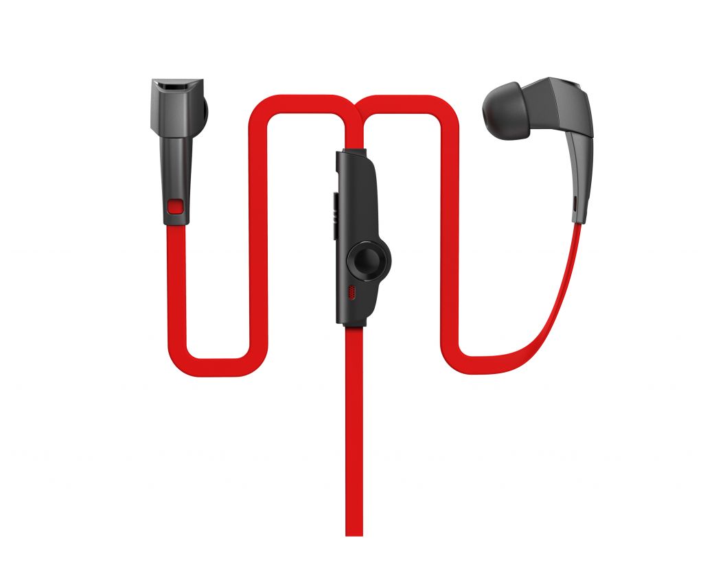 special patent earphone with flat cable