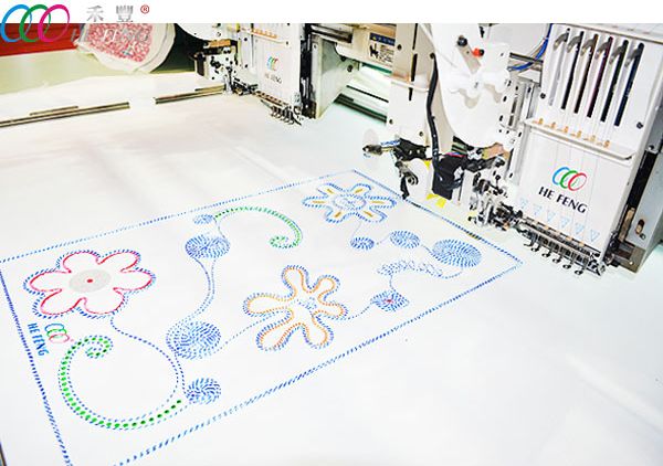 Mixed coiling &amp;amp; Tapping Embroidery Machine