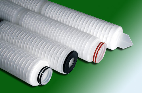 Pleated filter cartridge