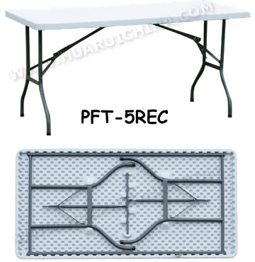 plastic folding table, plastic folding chair