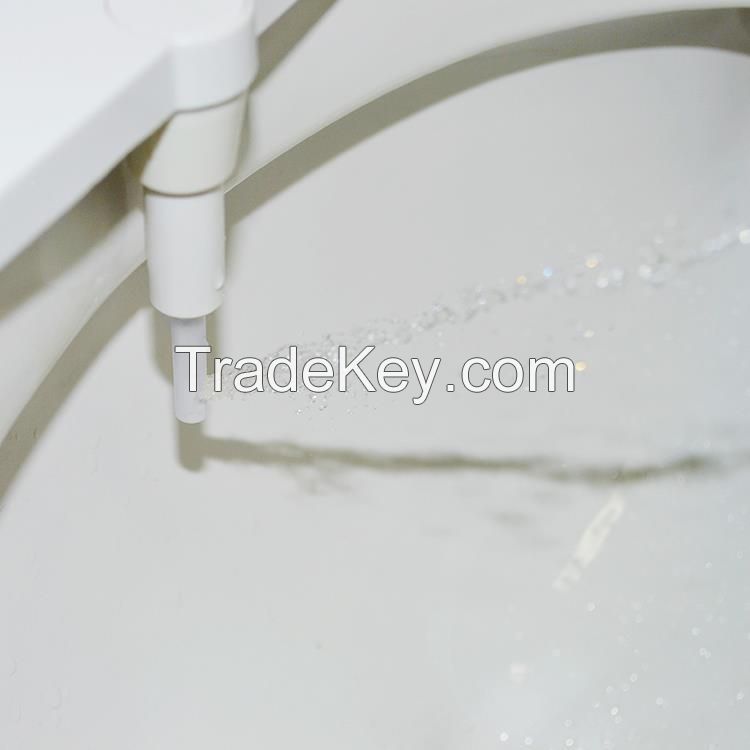 Hygienic toilet bidet sprayer self cleaning nozzle