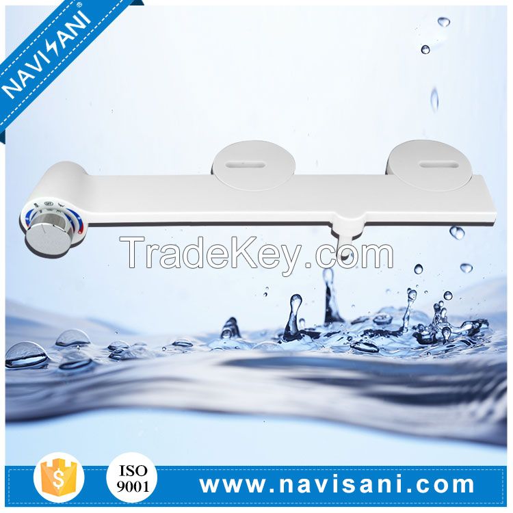 Hygienic toilet bidet sprayer self cleaning nozzle