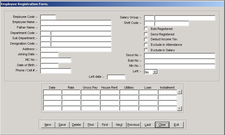 Time Management & Payroll System