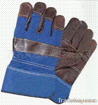 leather working glove