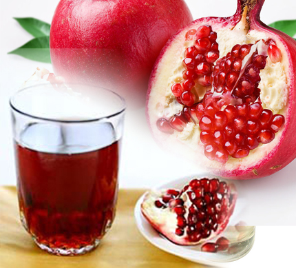 Pomegranate concentrate juice