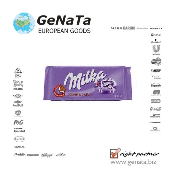 Milka chocolate 100g