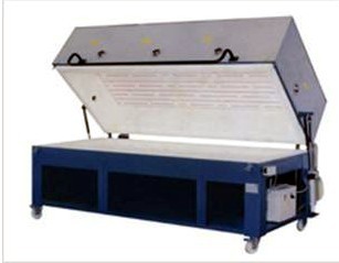 Glass heat bending furnace