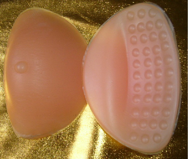 silicone breast enhancer