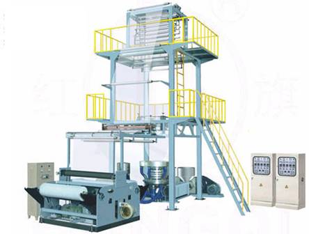 Two-tier co-extrusion Rotary Die Film Blowing Machine