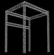 aluminum truss, heavy duty truss, triangle truss